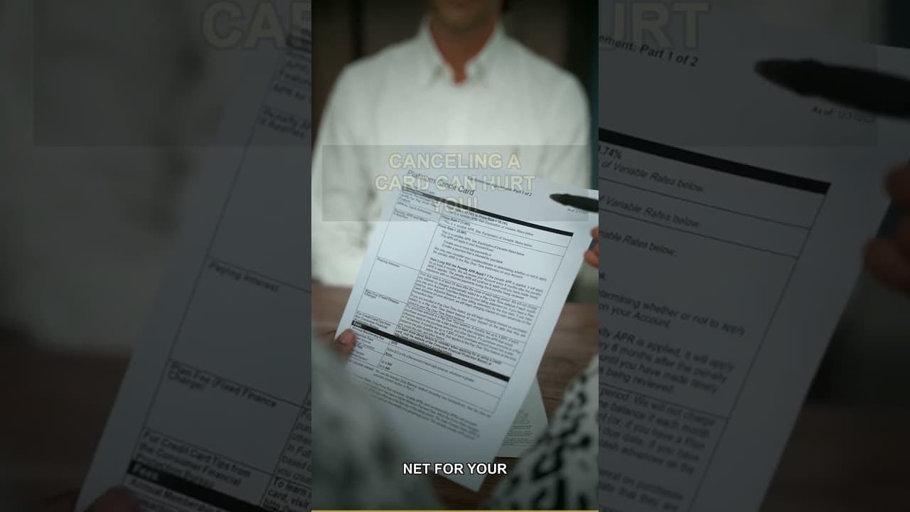 Know When to Cancel Your Credit Card